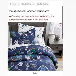 ISO desperately searching for this pottery barn, soccer bed set in a size full